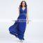 2016 New fashion sexy evening dress,high quality manual nail bead women's evening dress