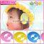 Best selling kids accessories baby bathing shower shampoo cap with ear cover