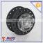 Disc brake hub for motorcycle wheel