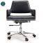 HY2008 Wholesale Leather Upholstery Revolving Chair with Wheels