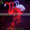 Holiday living products waterproof garden lighting lighted ourdoor acrylic flamingo led light