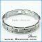 Hot new products Tungsten 316l stainless steel mens bracelet