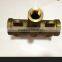 customized high performance brass casting auto spare parts