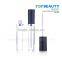 TG2151- 6ml Semicircle Clear Plastic Empty Lipgloss Tube