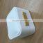 White color leatherette earring box