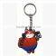 Hot selling soft pvc plastic keychain