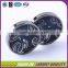 Plating finish blue plastic resin button for men suit