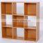 K/D MDF Melamine Simple Cube Bookcase From WEIFANG