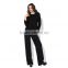 Pretty steps Guangzhou fashion black officer wear jacket blouse designs online