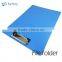 Custom plastic document folder with clip file folder A3/A4 size PVC folder