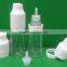 PE plastic bottle for e liquid juice, e-cig liquid, electronic cigarette liquid with needle tubing cap / Syringe cap