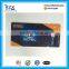 non standard PVC die cut barcode card with key tag
