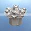 Multi-tips fine atomizing spray nozzle