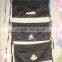Half waist apron with zipper pocket