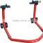 Motorcycle Steel Stands with V & L shape adapters SMI3011P rear and front paddock stand racing stand jack all-in-one