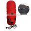 Motorcycle racing tire warmer with temperature display