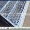 aluminum antiskid panel for perforated stair treads