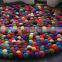 Colorful felt balls 2cm decoration felt balls