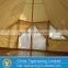 Waterproof 5m Canvas Bell Tent Luxury Camping Tent for Family