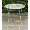POWERLON Vintage 2 seater patio set wrought iron antirust outdoor table and chairs PL08-5508
