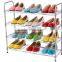 Vivinature Metal Wire 16Pair Shoe Rack, White
