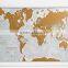 Set of World and US Travel Tracker Maps Scratch Off Places You Visit paper scratch off world map for travel