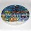 Round Plastic Plate/ PP Durable Plastic tableware / Dish