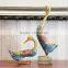 Fancy resin duck and rooster figuirnes wholesale rustic home decor
