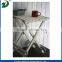 Solid wood folding round outdoor table