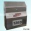 FQ-198 Modern house numbers light address numbers wall mounted stainless steel mailbox