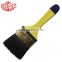 4" tin plated plastic handle balck bristle paint brush