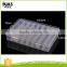 Transparent rectangle removable plastic jewelry box plastic medicine box