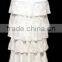 Multi layered Skirts Clothing Manufacuer, Ruffle long tiered skirts, Maxi long layered skirts In Lace