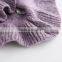 Autumn stylish sleeveless mermaid sweater dress for baby girl