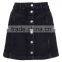 New Arrival Latest Design Button Through Skirts A Line Dark Blue Skirts Special Brand Skirts