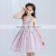 best quality purple handmade decoration girl party wear western dress