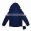Navy Blue Light Portable Spring Parka Jacket Men