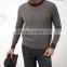 Wholesale round neck sweater mens knit cashmere pullover winter sweater