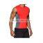 mens custom breathable dri-fit polyester fitness gym singlet