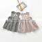 S33545W Lovely Kids Baby Girl Sleeveless Cartoon Cotton Party Dress