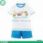 Baby Boy Clothes 100% Cotton set Short Sleeve with Pants