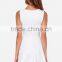 Fashion Sleeveless Sheer Mesh Sexy Nighty Dress Picture Woman Clothing