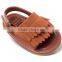 2017 summer design, PU leather baby summer sandals