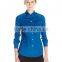 women's high quality office wear formal ink color long sleeve shirt manufacturer