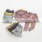 New style flower printing casual cotton wholesale girls clothing sets