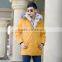 Yellow Color Coat / Winter Clothing Goose Down Jacket