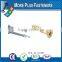 Taiwan M3 M12 M2.5-0.45 x 8mm DIN 7985 Phillips Drive Pan Head Grade A2 Stainless Steel Machine Screw with Hex Double Lock
