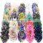 Hot spot in foreign trade in Europe and America old printed chiffon flower child headband headband hair ornaments ring DIY