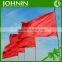 no moq decoration high quality promotional 90*150cm custom red flag act