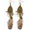 XP-TE-2188 Dangle Big Bali Jewelry Seed Bead Tassel Earring